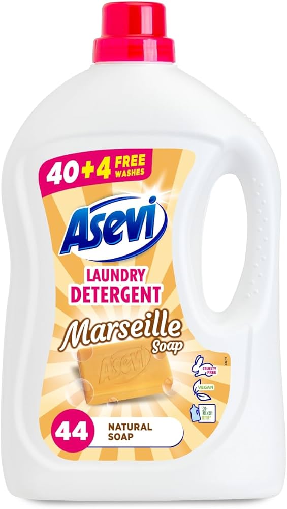 Asevi Liquid Detergent Marseille 44 Wash (2376ML)