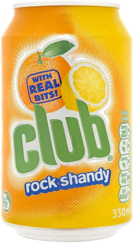 Club Cans Rock Shandy 330Ml - World Food Shop