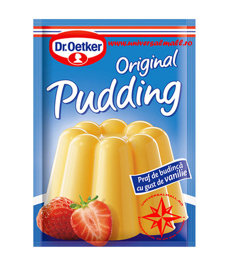 Dr Oetker Vanilla Pudding (Budinca Vanile) 40G (Case of 35)