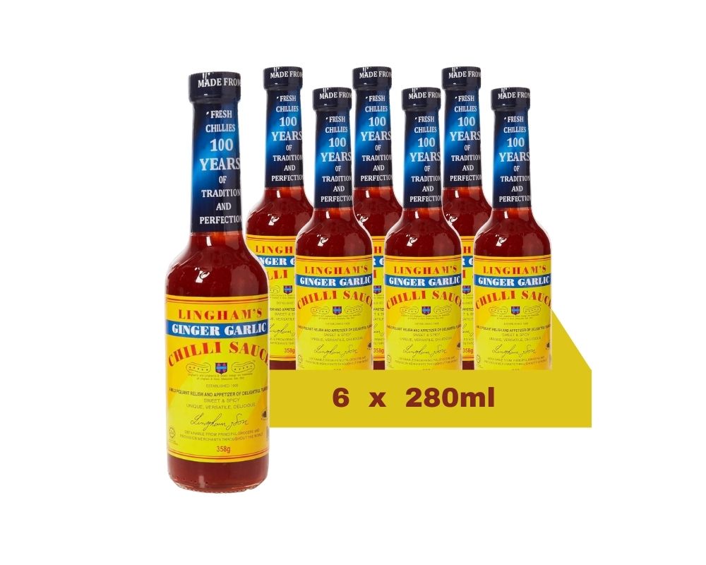 Linghams Ginger Garlic Chilli Sauce 280Ml (Case of 6)