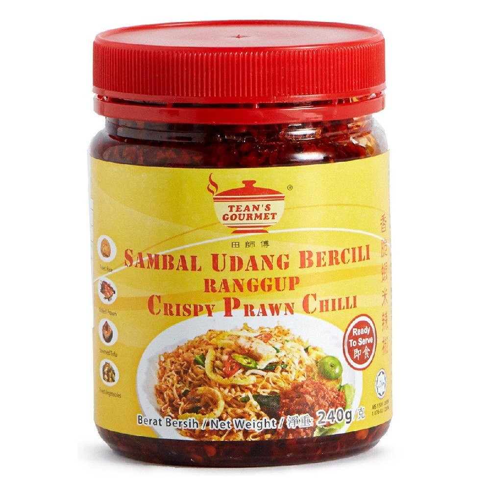 Tean's Gourmet Crispy Prawn Chilli 240G