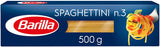 Barilla Spaghetti No. 3 500G (Case of 24)