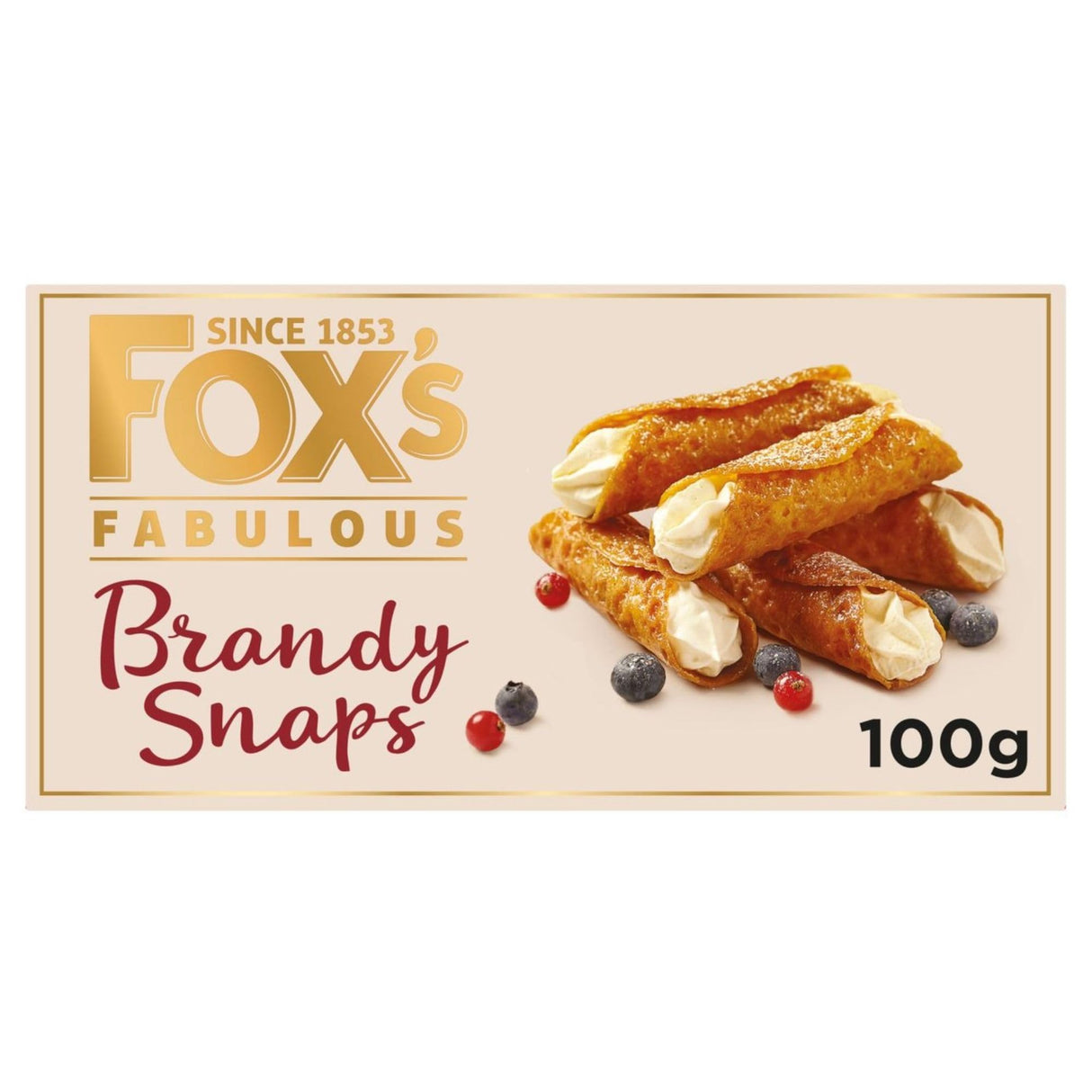 Fox'S Brandy Snaps 100G