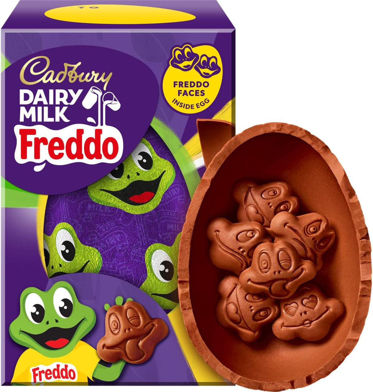 Cadbury Dairy Milk Freddo Faces Easter Egg 96G