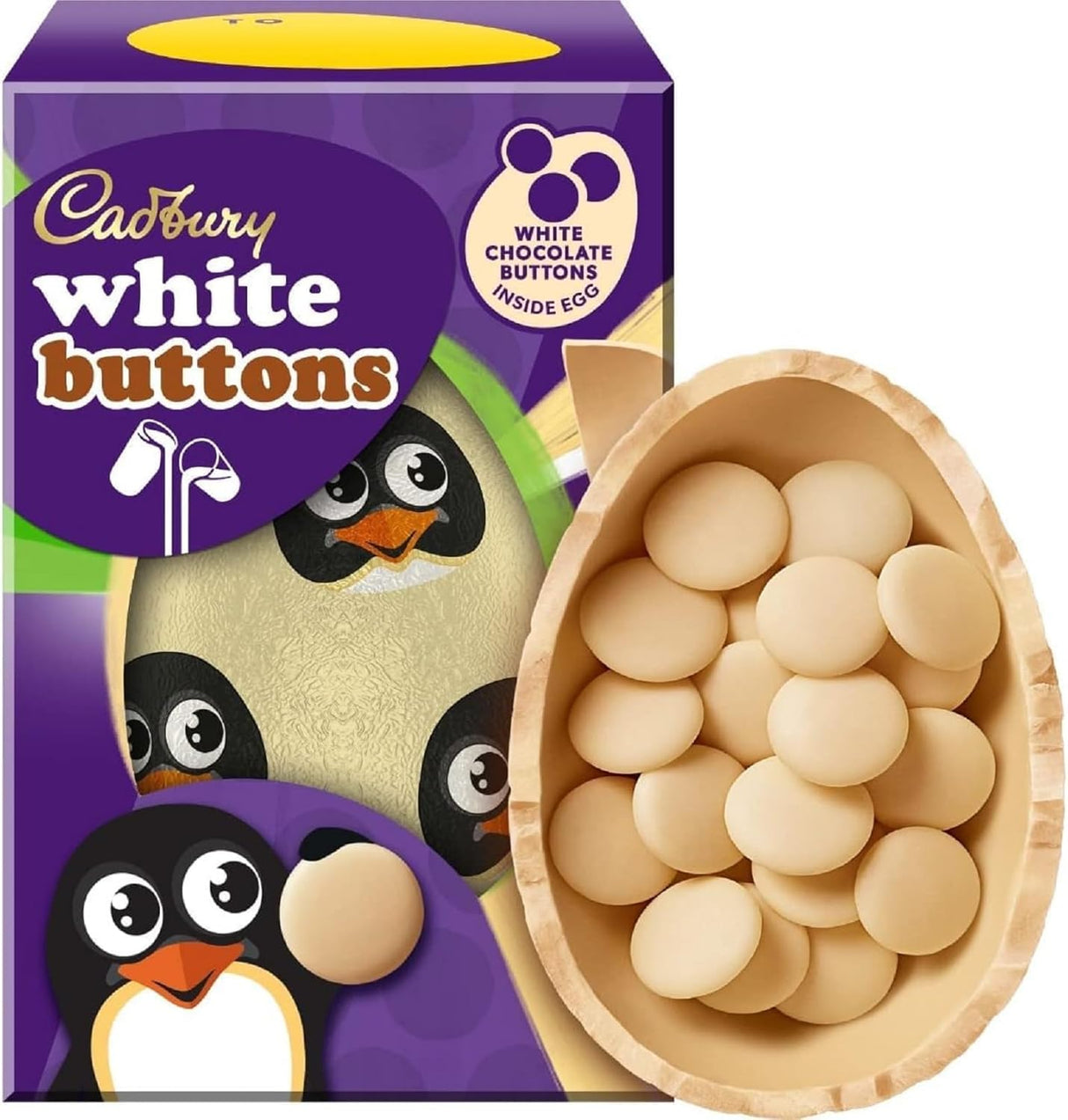 Easter Chocolate Bundle 2025 – Cadbury Mini Eggs 97g, Freddo 96g & White Buttons 98g