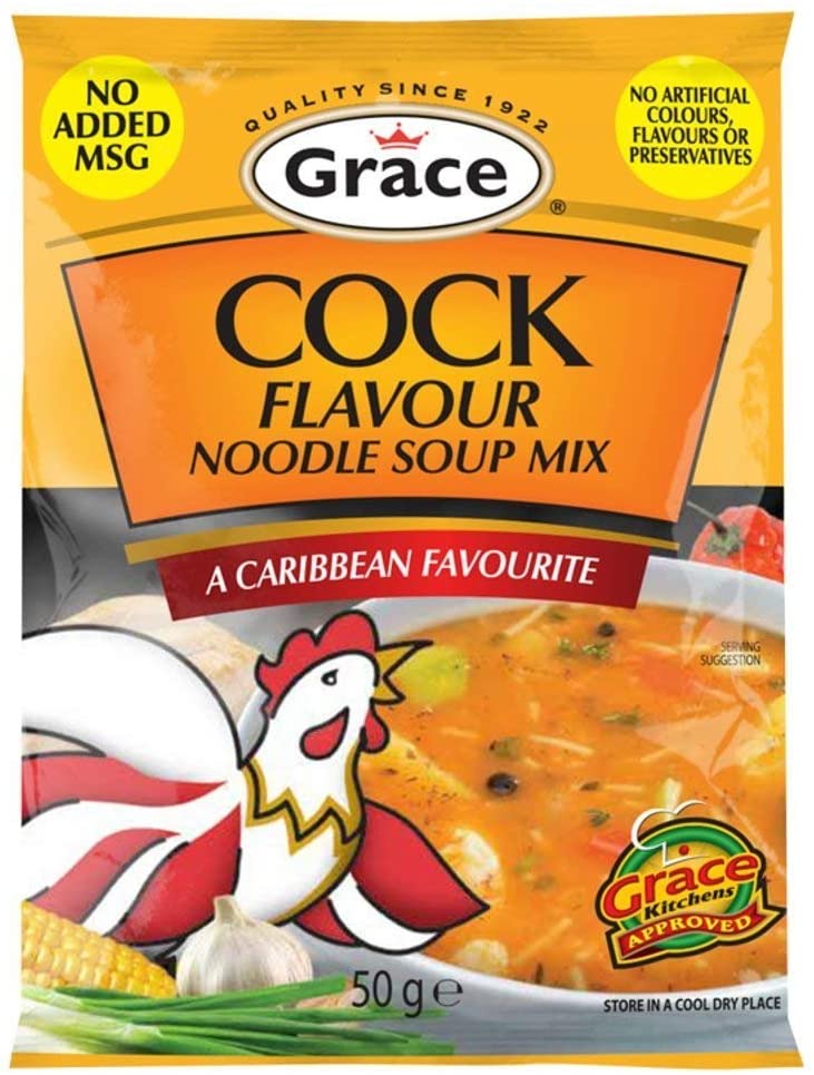 Grace Cock Flavour Soup Mix 50G (Case of 12)