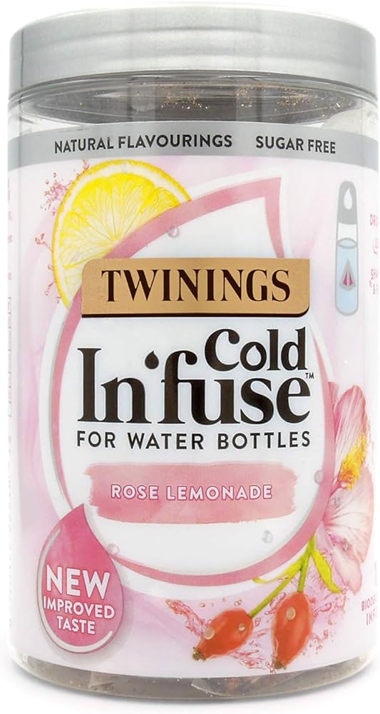 Twinings Cold Infuse Rose Lemonade 12s