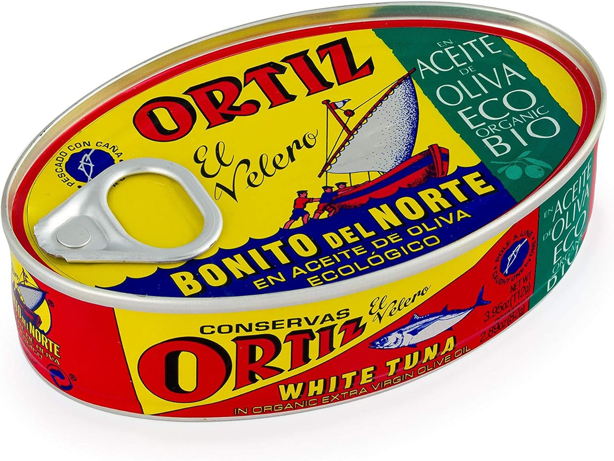 Ortiz Bonito Tuna Fillets in Olive Oil 112G (Case of 30)