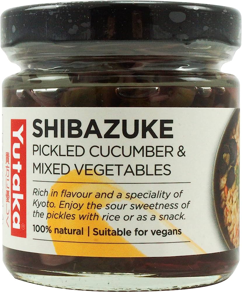 Yutaka Shibazuke - Mixed Vegetable Pickles 110G (Case of 6)