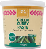 Thai Taste Green Curry Paste 400G (Case of 6)