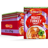 Schwartz Roast Turkey Garvy Mix 25G (Case of 12)