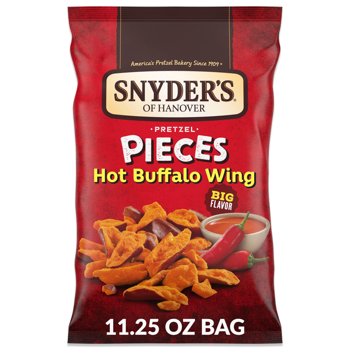 Snyder's Pretzel Pieces Hot Buffalo Wing 11.25oz (318g)