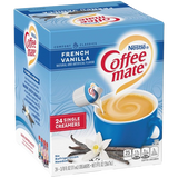 Coffee-Mate French Vanilla Single Serve Creamer 24s (Case of 4)