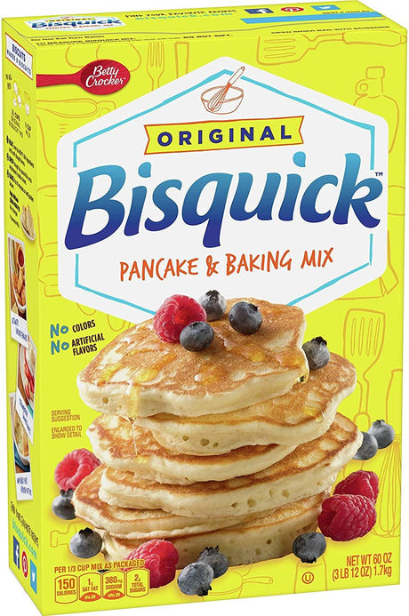 Betty Crocker Bisquick Original Pancake & Baking Mix 1.7Kg - World Food Shop