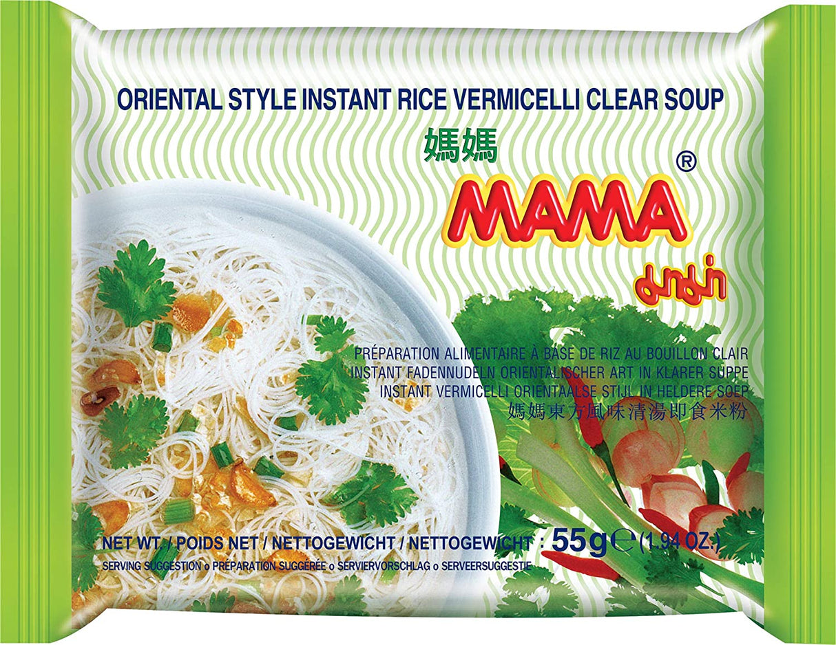 Mama Clear Soup Rice Vermicelli 55G **Expiry 12 Oct 2023**