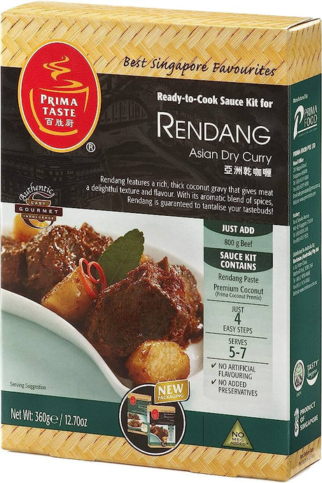 Prima Taste Rendang Retail Pack 360G (Case of 8)