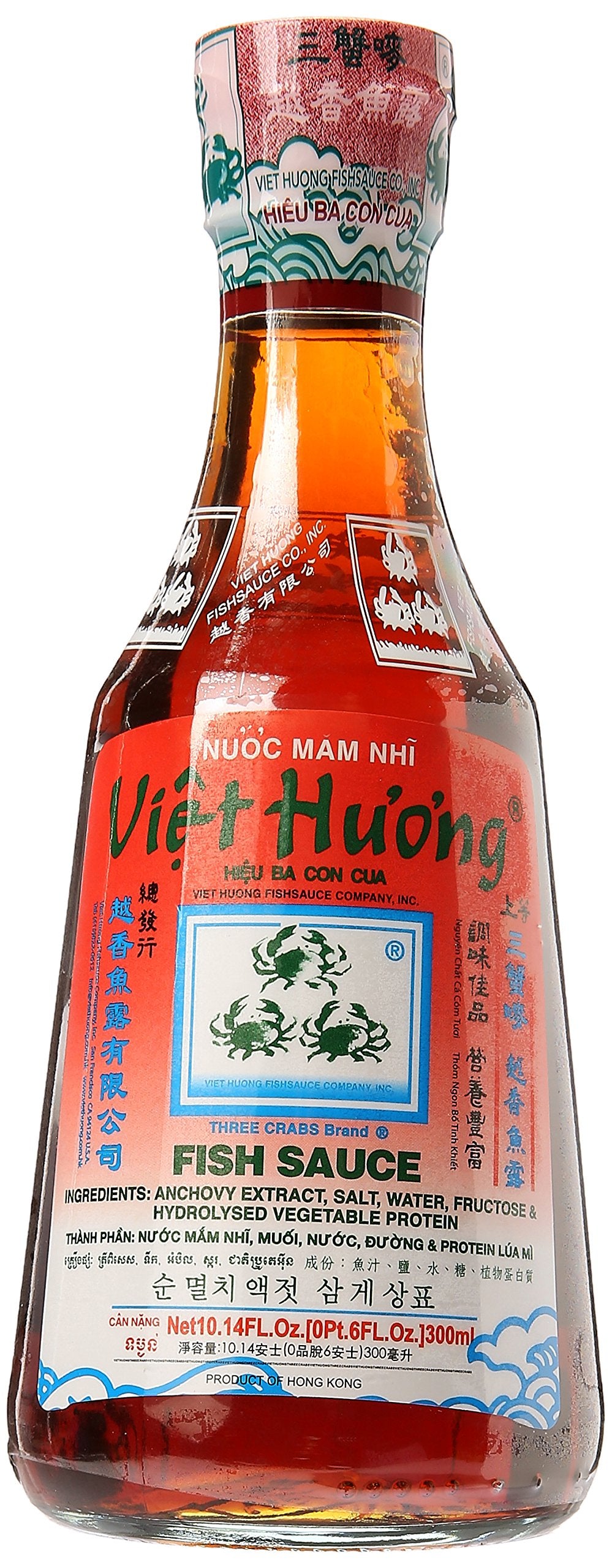 Three Crabs Brand Fish Sauce 300G