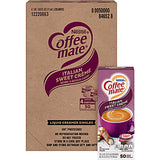 Coffee Mate Italian Sweet Cream Liquid 50 Count 10.60G (Case of 4)