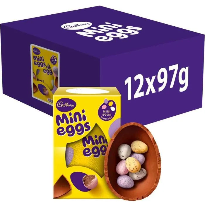 Cadbury Mini Eggs Easter Egg 97G (Case of 12)