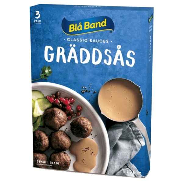 Bla Band Graddsas – Cream Sauce 3x23G