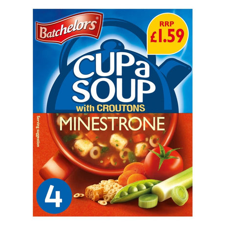 Bachelors Cup A Soup Minestrone 94G (Case of 9)