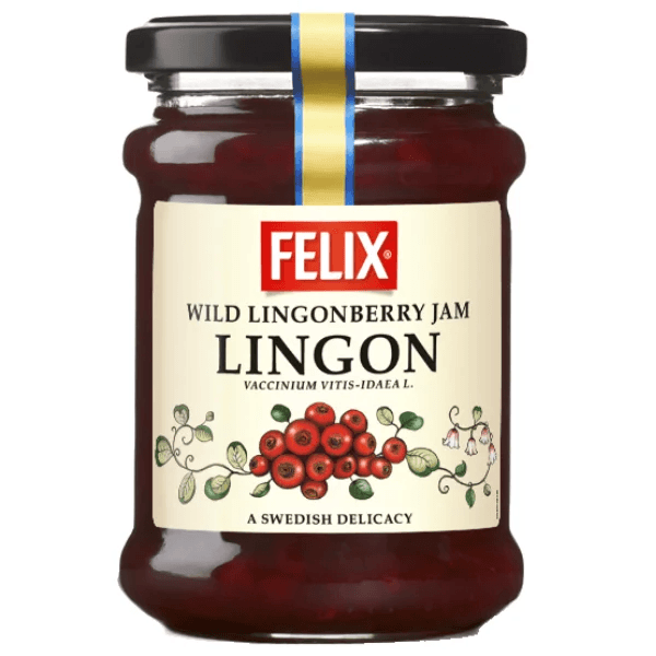 Felix Lingonsylt – Wild Lingonberry Jam 283G