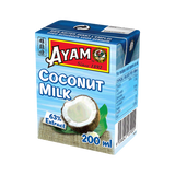 Ayam Premium Coconut Milk Tetra Pack 200ML (Case of 12)