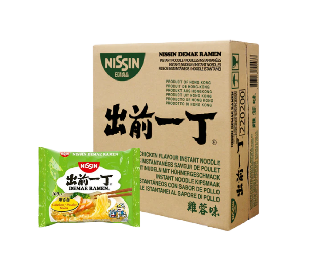 Nissin Demae Ramen Chicken 100G (Case 30)