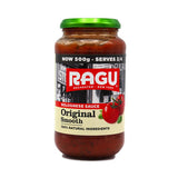 Ragu Original Smooth Bolognese Sauce 500G (Case of 6)