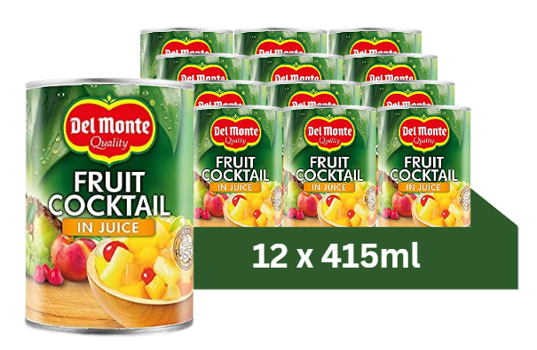 Del Monte Fruit Cocktail in Juice 415ml (Case 12)