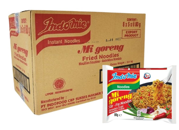 Indomie Mi Goreng Fried Noodles 80G (Case 40)