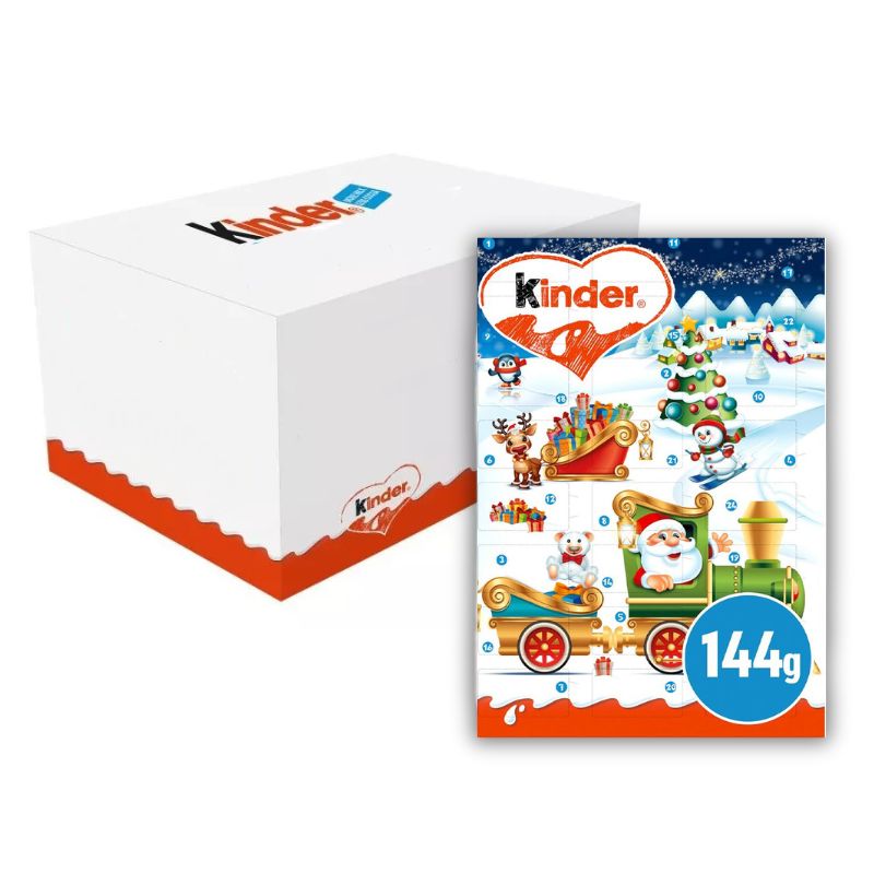 Kinder Advent Calendar 144G (Case of 18)