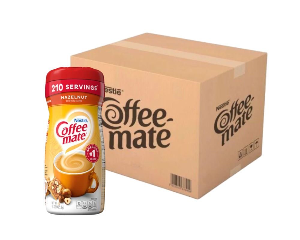 Coffee-Mate Hazelnut Powder 15Oz (Case of 6)