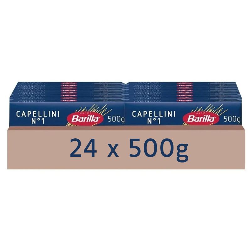 Barilla Capellini No. 1 500G (Case of 24)