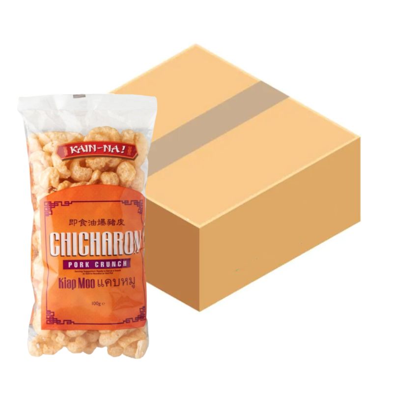 Kain-Na! Chicharon Pork Crunch 100G (Case of 30)