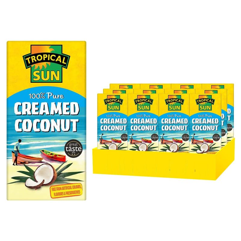 Tropical Sun Creamed Coconut 200G (Case of 40)