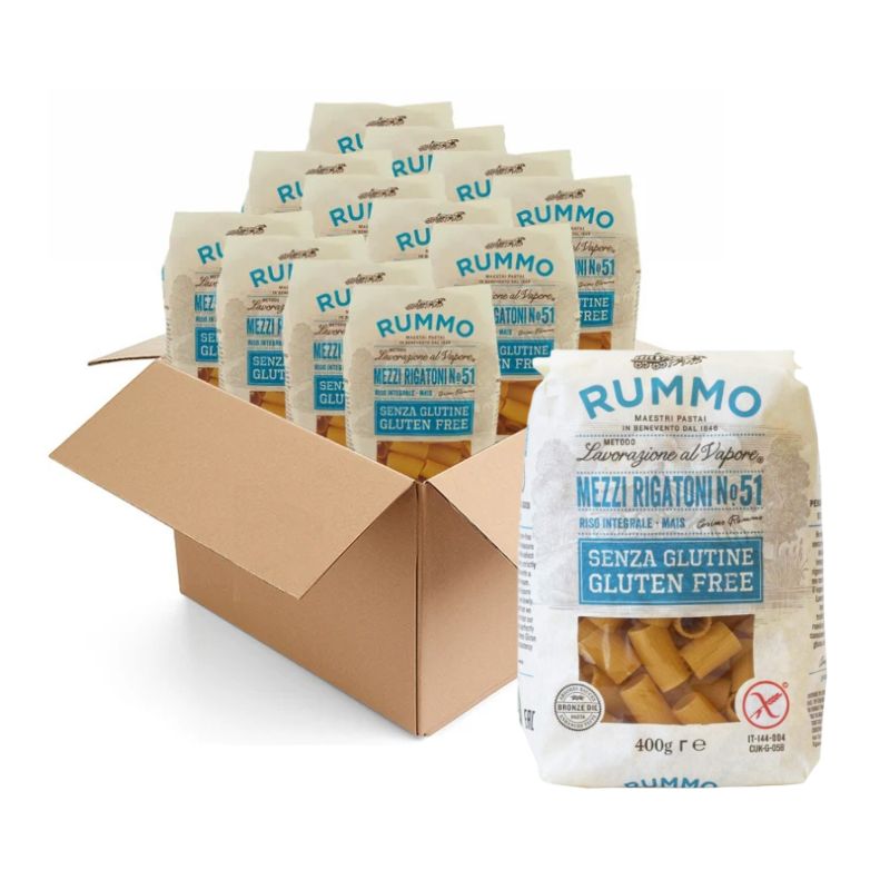 Rummo Mezzi Rigatoni N51 400G (Case of 12)