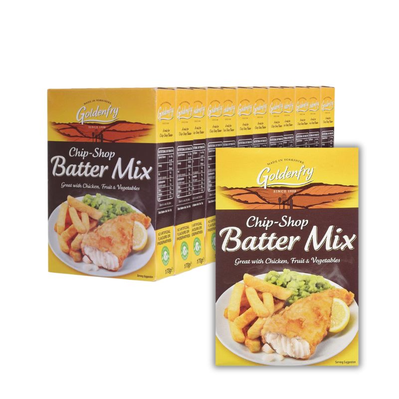 Goldenfry Chip Shop Batter Mix 170G (Case of 12)