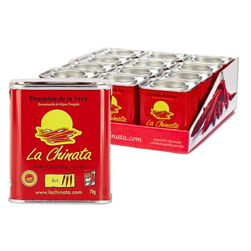 La Chinata Smoked Paprika Hot 70G (Case of 12)