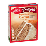 Betty Crocker Delights Super Moist Carrot Cake Mix 13.25oz