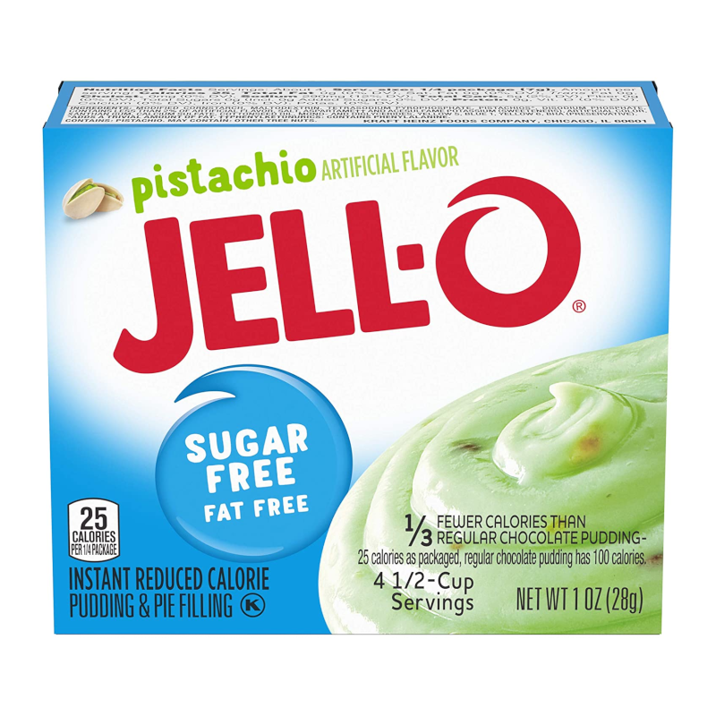 Jell-O Sugar Free Pistachio 28G (Case of 24)