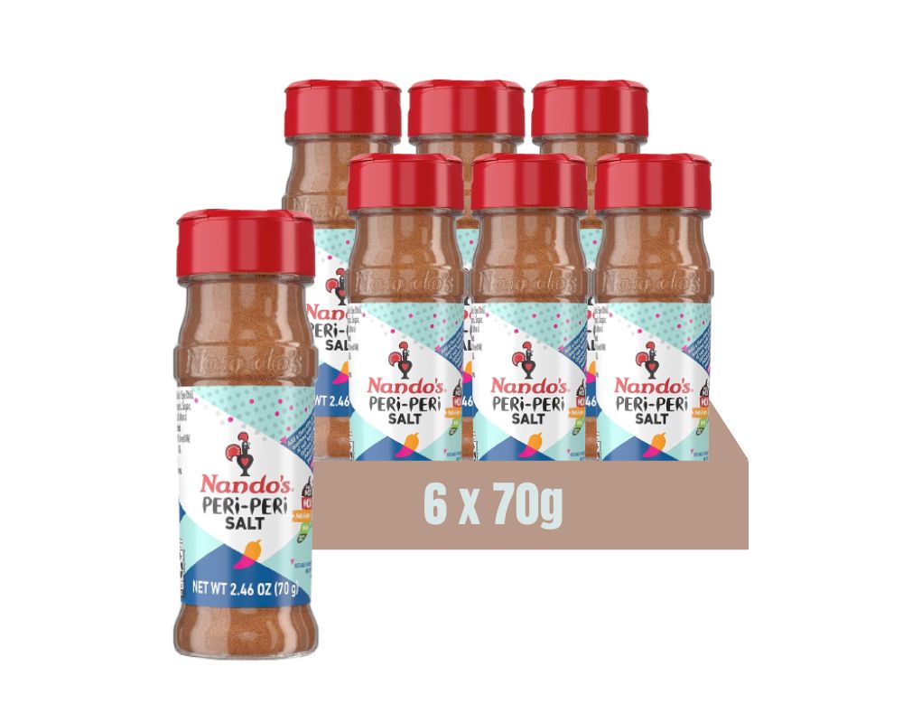 Nandos Peri-Peri Salt 70G (Case of 6)