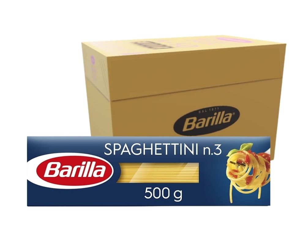 Barilla Spaghetti No. 3 500G (Case of 24)