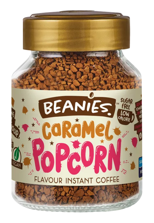 Beanies Coffee Caramel Popcorn 50G (Case of 6)