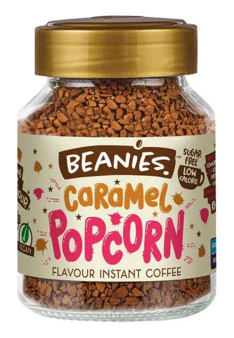 Beanies Coffee Caramel Popcorn 50G (Case of 6)