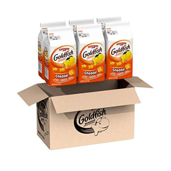 Goldfish Crackers Cheddar 187G (Case of 24)