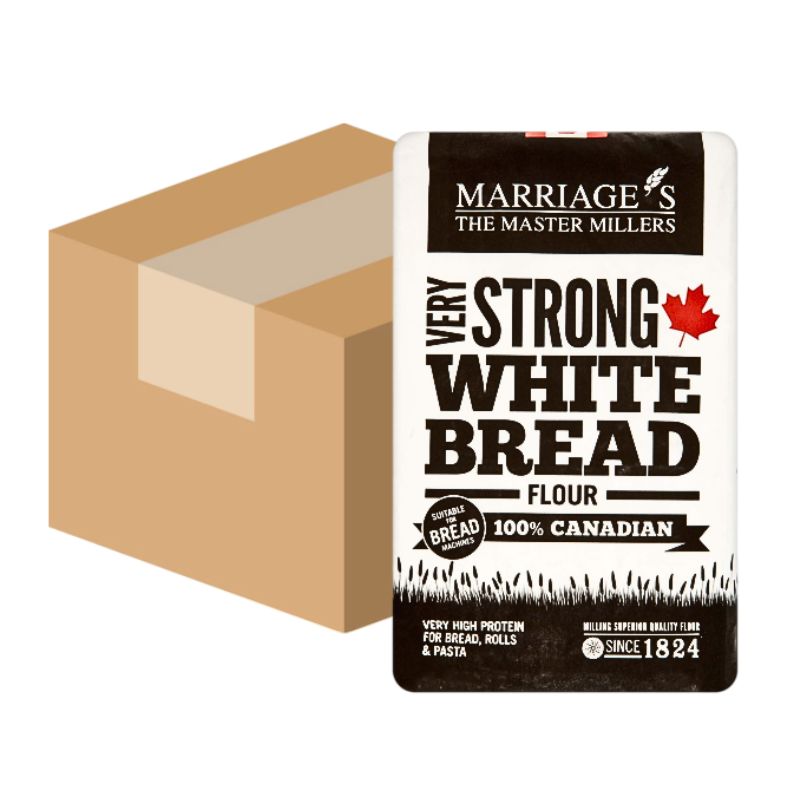 Marriages Millers Very Strong White 100% Canadian 1.5KG (Case of 5)