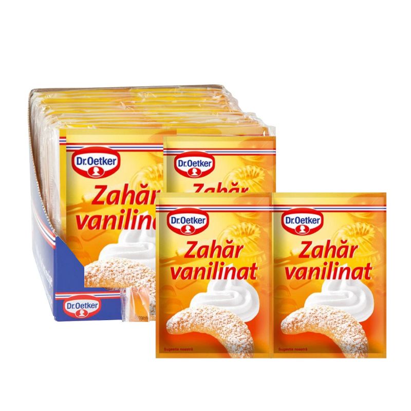 Dr Oetker Vanilla Sugar (Zahar Vanlinat) 8G (Case of 50)