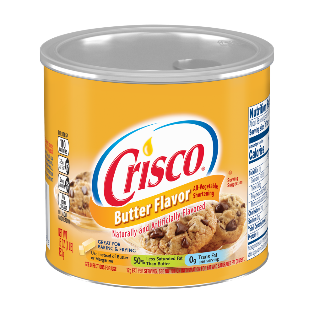 Crisco Butter Flavour All-Vegetable Shortening 16oz