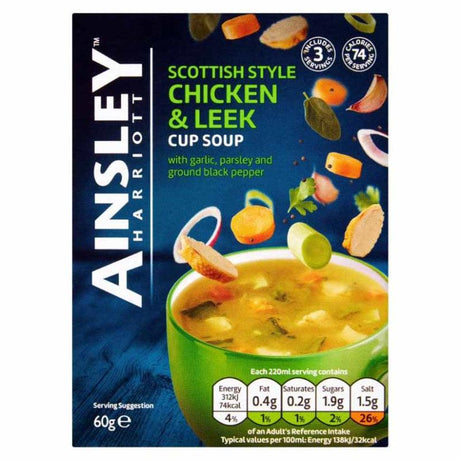 Ainsley Harriott Scottish Chicken & Leek Cup 60G - World Food Shop